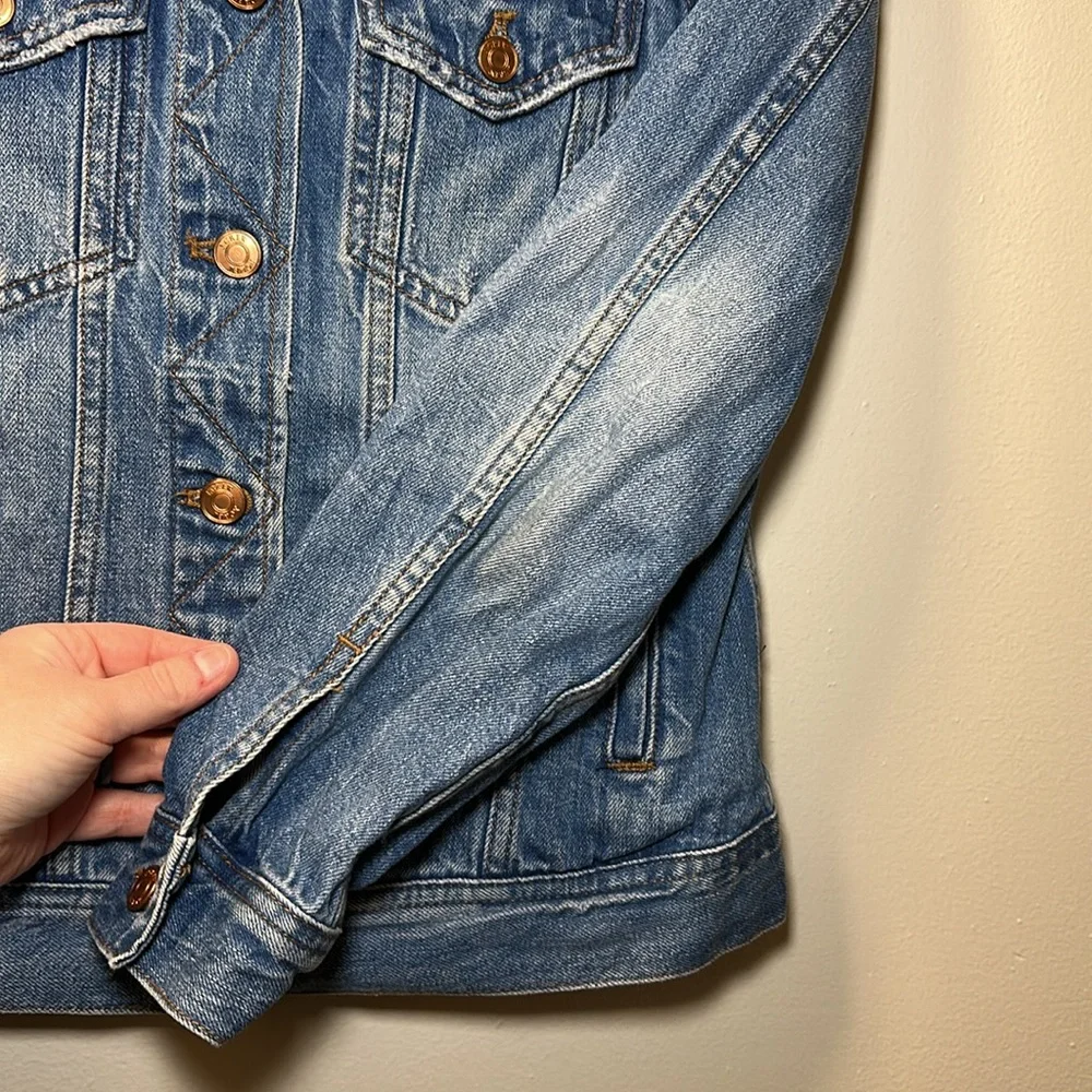 J. Crew Women’s Classic Denim Jacket Sz S Style H5593